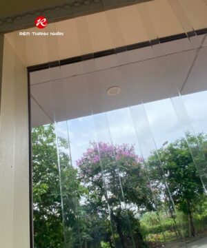 Rèm nhựa PVC ngăn lạnh điều hòa dày 1,5ly