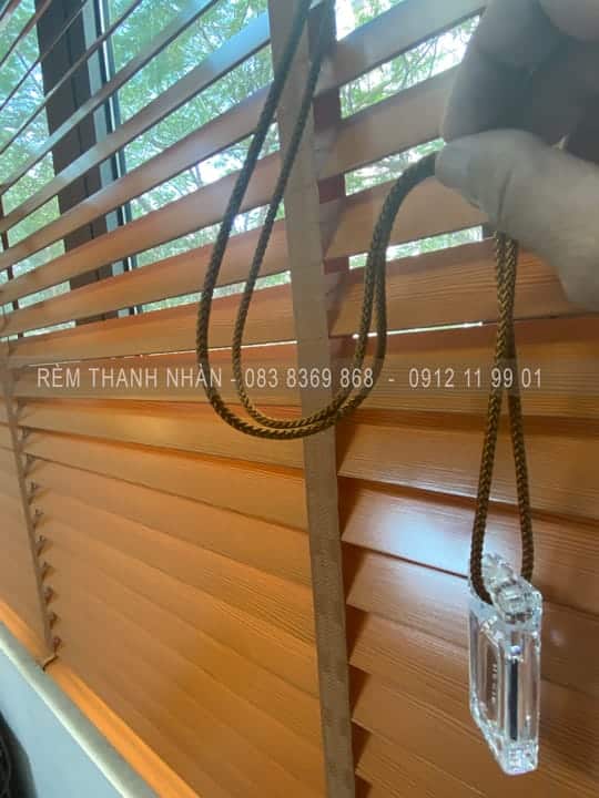 Mành gỗ Sankaku hệ 1 dây
