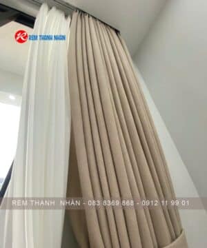Mẫu rèm vải 2 lớp AKINA GP1997