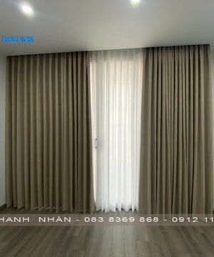 Thiết kế rèm 2 lớp độc đáo