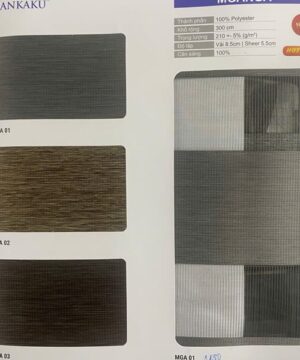 Mã màu sắc vải cầu vồng Nga 01 - Nga 02 - Nga 03