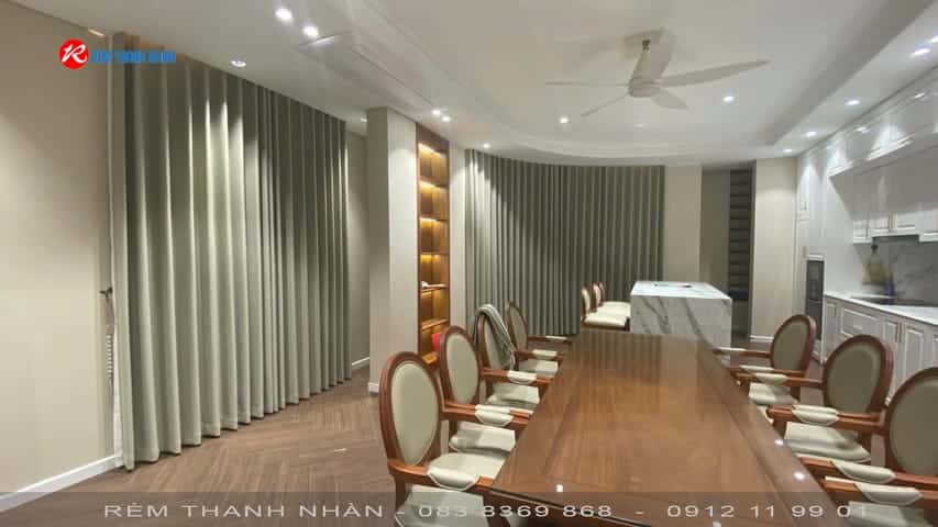 Mẫu rèm cửa phòng khách sang trọng tại Hà Nội 5 Ưu điểm và lợi ích của rèm cửa phòng khách