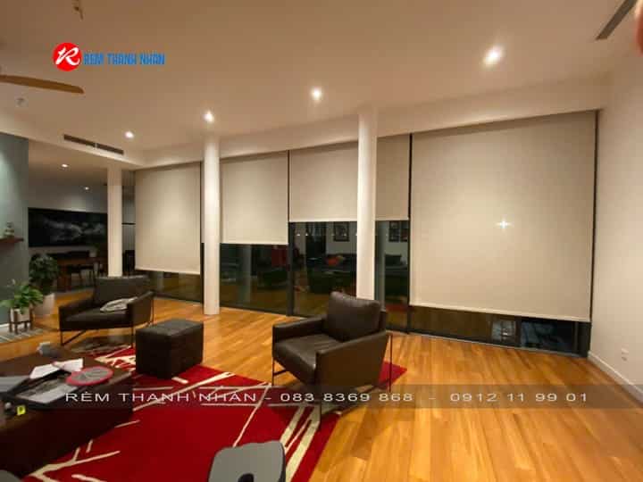 Mẫu rèm cửa phòng khách sang trọng tại Hà Nội 11 Một số mẫu rèm cửa phòng khách đẹp nhất hiện nay