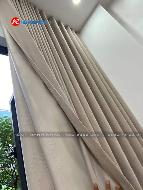 Rèm 1 lớp GP1992-7 cản nắng cản sáng cho phòng ngủ 13 Bảng giá rèm 1 lớp GP1992-7