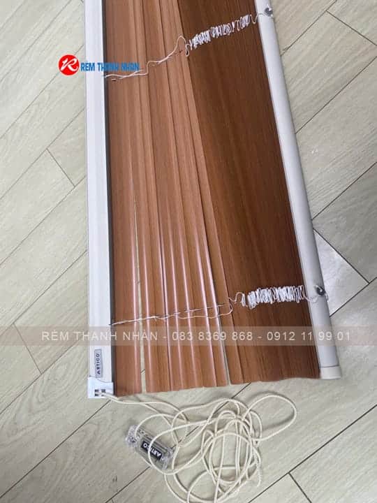 Mành sáo nhôm Artico AL 010 – Thiết kế sơn vân gỗ sang trọng, hiện đại cho mọi không gian 5 Cấu tạo và thiết kế của mành sáo nhôm Artico AL 010 sơn vân gỗ