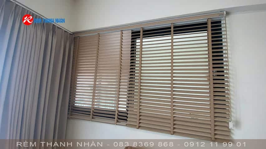 Mành sáo nhựa giả gỗ Msj 554 – Giá rẻ, bền đẹp, lắp đặt cho phòng ngủ hiện đại 2 Mành sáo nhựa giả gỗ Msj 554 – Giá rẻ, bền đẹp, lắp đặt cho phòng ngủ hiện đại