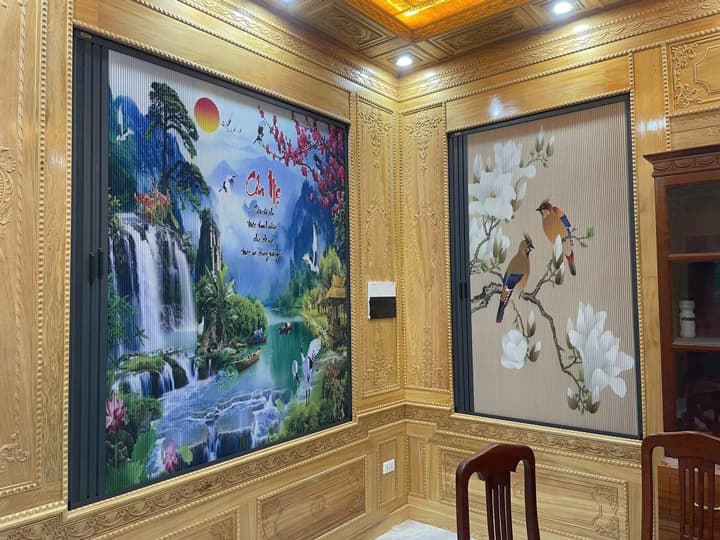 Vách tổ ong in tranh 3D – Giải pháp trang trí hiện đại, cách nhiệt & thẩm mỹ vượt trội 9 Vách tổ ong in tranh 3D – Giải pháp vách ngăn hiện đại, thẩm mỹ & cách nhiệt hiệu quả