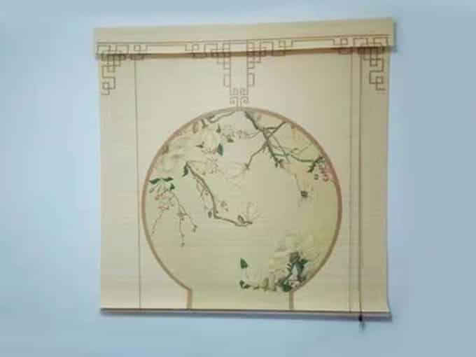 Mành tăm Trúc in tranh nghệ thuật – Trang trí phòng thiền, spa, thờ 7 Mẫu mành tăm Trúc in tranh – đa dạng chủ đề nghệ thuật