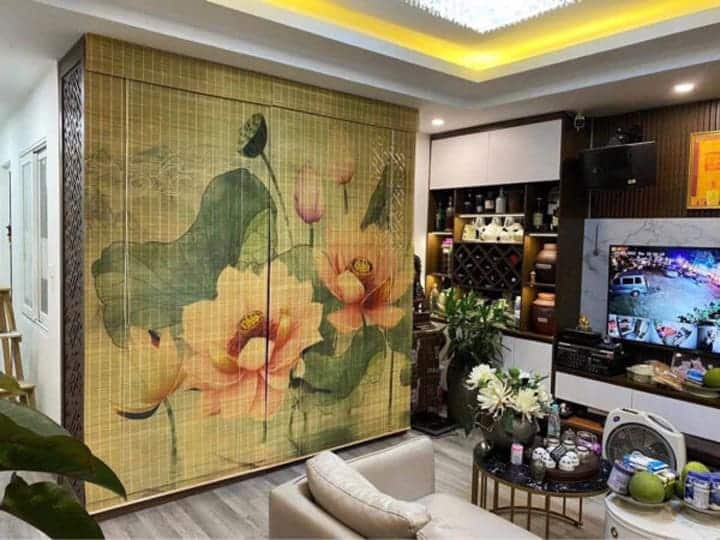 Mành tăm Trúc in tranh nghệ thuật – Trang trí phòng thiền, spa, thờ 2 Giới thiệu chung về mành tăm Trúc in tranh