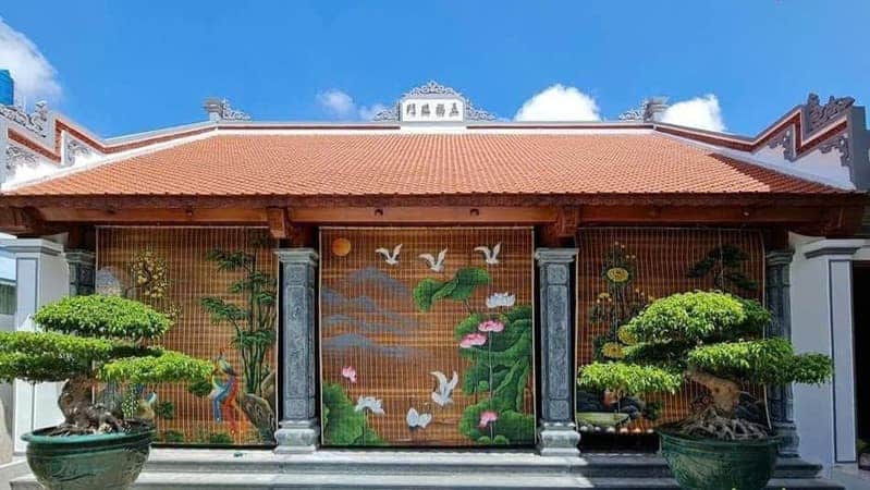 Mành Trúc vẽ tranh sơn dầu – Tác phẩm nghệ thuật sống giữa không gian Việt 13 Địa chỉ uy tín cung cấp mành Trúc vẽ tranh cao cấp