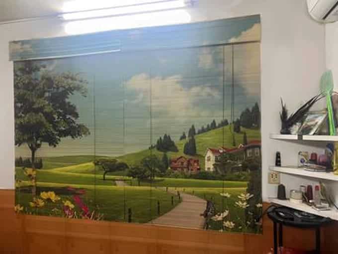 Mành tăm Trúc in tranh nghệ thuật – Trang trí phòng thiền, spa, thờ 8 Mẫu mành tăm Trúc in tranh – đa dạng chủ đề nghệ thuật