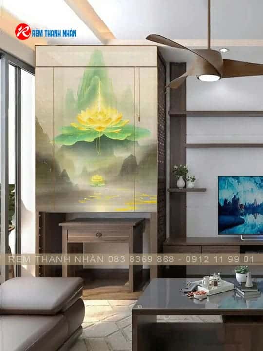 Mẫu rèm trúc in tranh đẹp – Giá trị thẩm mỹ cao, bền lâu, phù hợp không gian Việt 24 Một số mẫu rèm trúc in tranh đẹp, bền màu, sang trọng