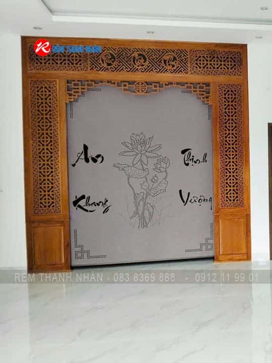 Rèm cuốn laser phòng thờ LZ98 – Giải pháp che bàn thờ trang nhã, sang trọng và bền bỉ 3 Rèm cuốn laser phòng thờ LZ98 – Giải pháp che bàn thờ trang nhã, sang trọng và bền bỉ