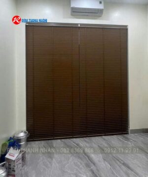 Mành gỗ AL13 Basswood vân gỗ