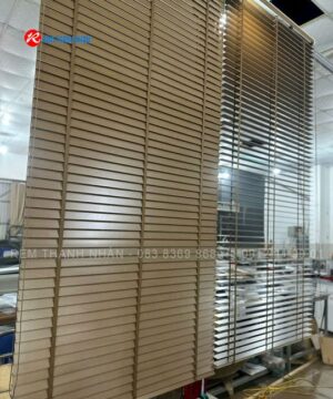 Thiết kế mành gỗ hệ 1 dây All Plus