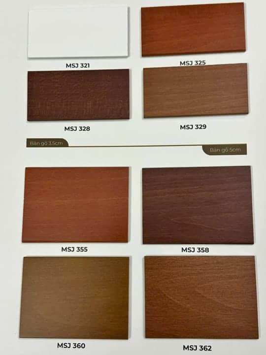 Báo giá rèm gỗ Grace Home hệ 1 dây & hệ 2 dây – Gỗ Basswood, Paulownia và nhựa PS vân gỗ tại Hà Nội 4 Chất liệu rèm gỗ Grace Home - Basswood