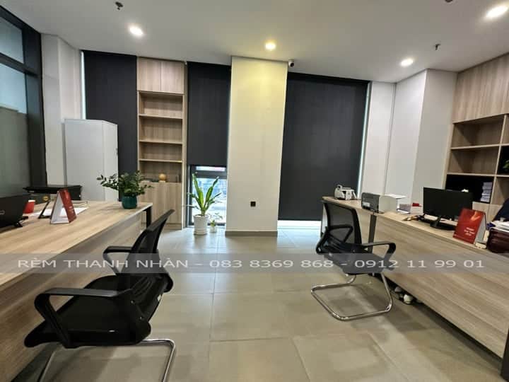 Báo giá rèm cuốn chống nắng Modero mới nhất tại Hà Nội 8 Lắp đặt mành cuốn Bravo Modero cho văn phòng