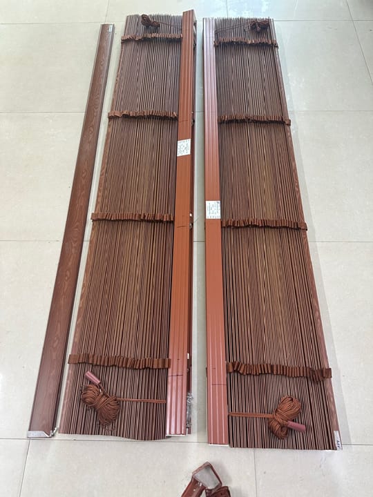 Mành gỗ Sankaku hệ 2 dây