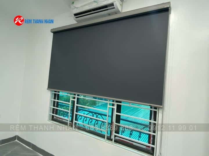 Giá rèm văn phòng City Blinds tại Hà Nội 12 rem cuon tron CTC017 he mang che sang