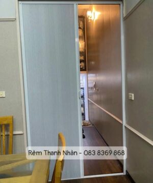 Vách tổ ong ngăn điều hòa phòng bếp hệ 27 hai khung